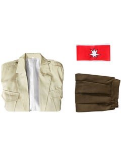 Generic Anime Attack on Titan Pieck Finger Military Uniform Suits Attack on Titan Coat Robes Cosplay Costume Costume  - Image 4