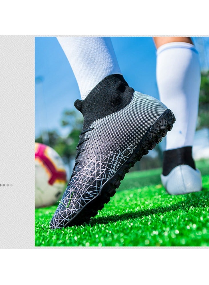 SKT Shiketro Men's football shoes, suitable for outdoor and indoor professional teenage boy football shoes, men's and women's universal football shoes.  - Image 3