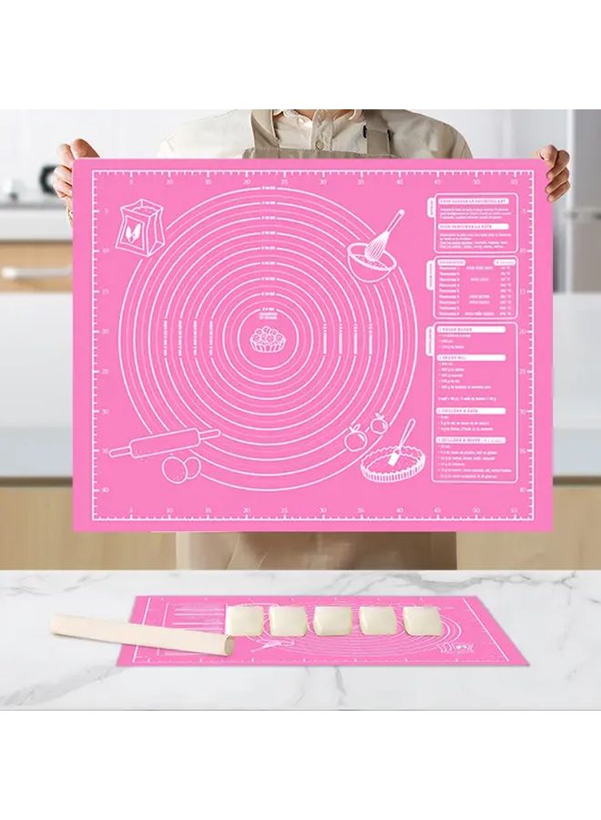 Non Slip Baking Mat With Measurements 23 62inch X 46 6 Food Grade Kitchen Accessory - Image 1