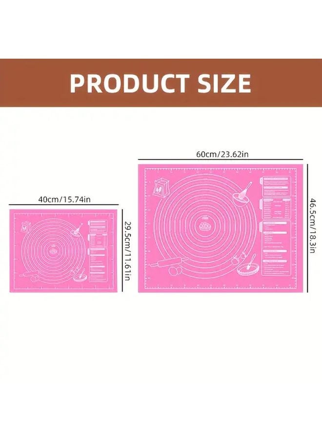 Non Slip Baking Mat With Measurements 23 62inch X 46 6 Food Grade Kitchen Accessory - Image 3