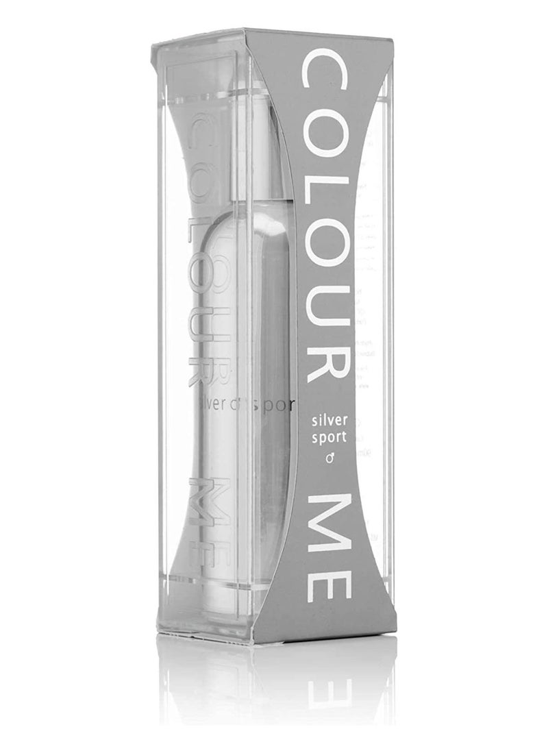 COLOUR ME - Silver Sport EDT 90ml - Image 1