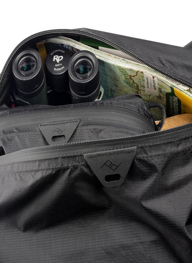 بيك ديزاين مكعب تعبئة خفيف الوزن للغاية من Peak Design، لون أخضر فاتح، مكعب أمتعة مقاوم للماء مزود بنقاط تثبيت للأحزمة وفتحات لتمرير الأمتعة، فتحة بسحاب، منظم سفر للرجال والنساء، مقاس صغير - Image 3