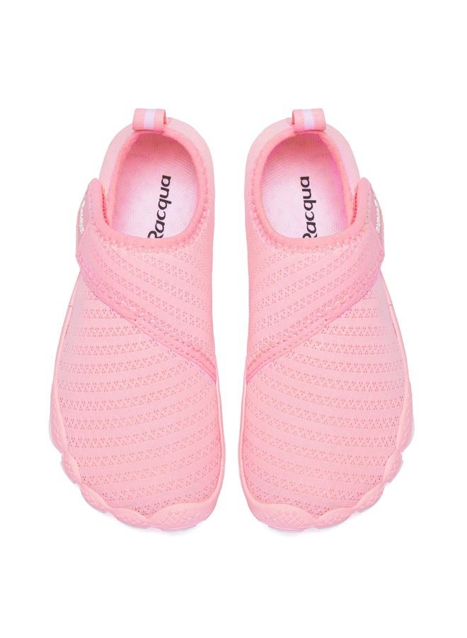 Racqua Kids Water Shoes Girls Quick Dry Lightweight Sport Beach Aqua Shoes Barefoot Outdoor Swim Pool Walking Boating Surfing Shoes Little Kid Pink 13 - Image 5