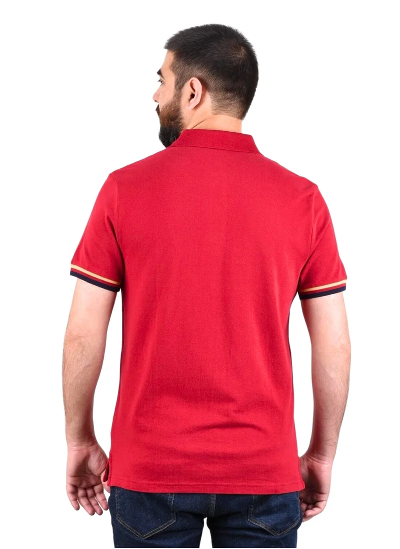 جيوردانو Giordano Men's Performance Polo Red