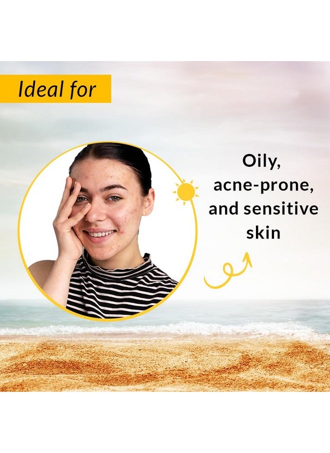 FIXDERMA Shadow Rx Sunscreen Spf 55+ Gel Pa+++ | Sunscreen For Oily Skin | Minimum Sunscreen Spf 50 | Sunscreen For Body & Face | Hybrid Sunscreen With Uva, Uvb, Ir Protection And Vitamin E - 75Gm  - Image 2