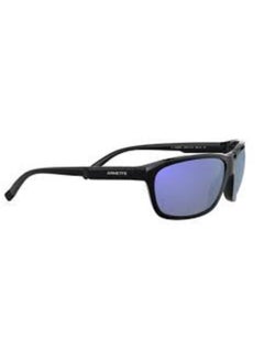 Arnette ARNETTE SUNGLASS AN4263 41/22 SIZE 63 SHINY BLACK FRAME WITH DARK GREY MIRROR WATER POLARIZED LENS UNISEX  - Image 3