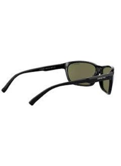 Arnette ARNETTE SUNGLASS AN4263 41/22 SIZE 63 SHINY BLACK FRAME WITH DARK GREY MIRROR WATER POLARIZED LENS UNISEX  - Image 5