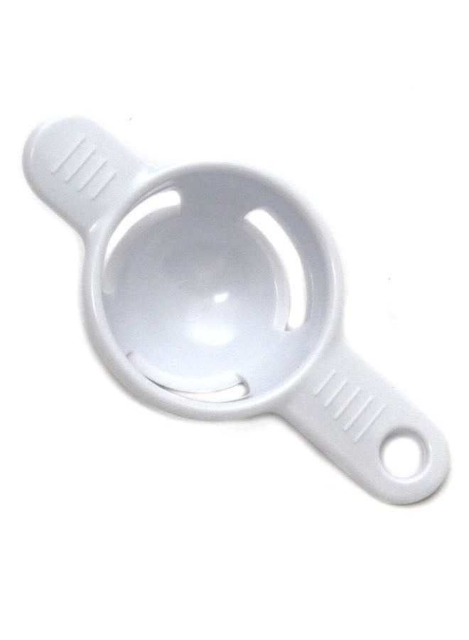Chef Craft Basic Plastic Egg Separator, 7 inch, White - Image 1