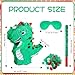 Hollowfly 20 Inches Large Piata for Birthday Party with a Blindfold and Bat Piata Birthday Party Decorations for Kids Anniversary Game SuppliesDinosaur - Image 4