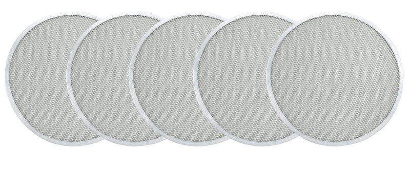 PAUL SONS PAUL SONS Hospitality Seamless Aluminum Pizza Screen Non Stick Mesh Baking Tray Kitchen Tool for Oven BBQ 12 Inch Pack of 5Pc  - Image 1