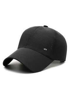Alo Yoga Lightweight Breathable Mesh Outdoor Sports Cap with Sun Protection and UV Blocking Function (Covered with Net Eyelets)