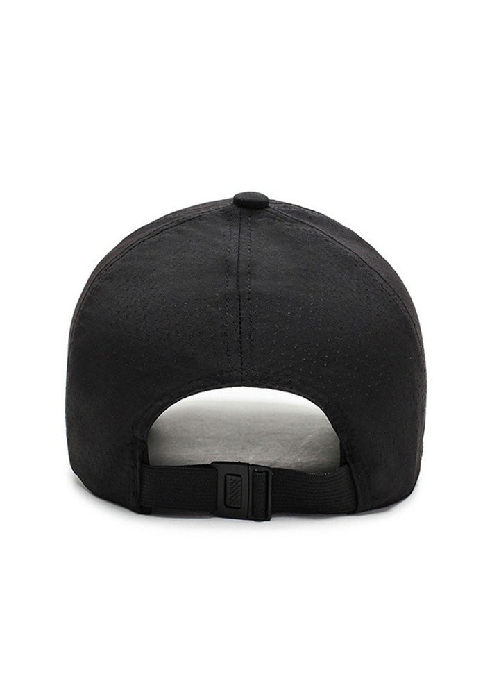 alo - Alo Yoga Lightweight Breathable Mesh Outdoor Sports Cap with Sun Protection and UV Blocking Function (Covered with Net Eyelets) - Image 1