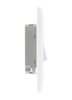BG BG Nexus 20 Amp Double 2 Way 10AX Plate Switches Round Edge  - Image 4