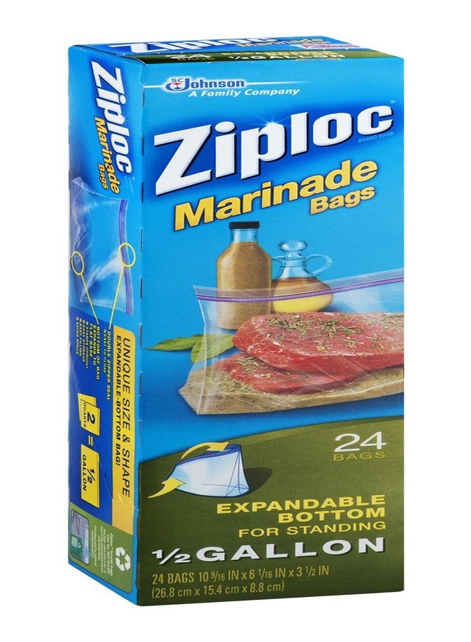 Ziploc All Purpose Marinade Bags-24 Ct - Image 1