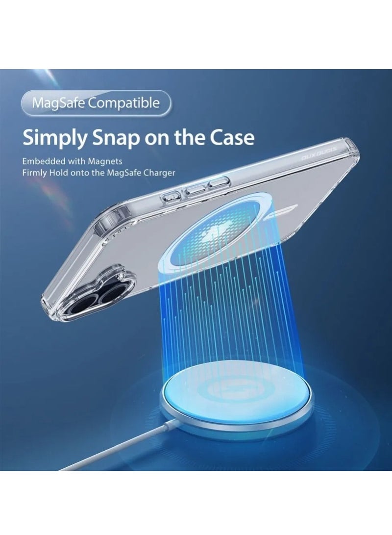 Dux Ducis Clin Mag Series Transparent Case for iPhone 16 - Clear - Image 2