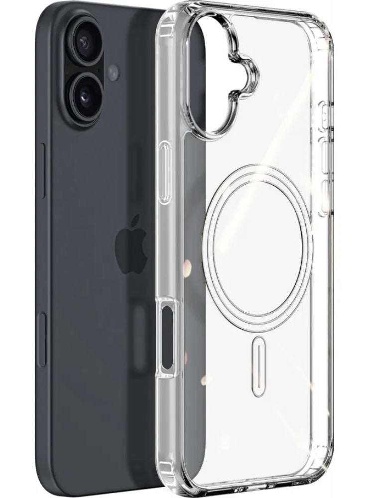 Dux Ducis Clin Mag Series Transparent Case for iPhone 16 - Clear - Image 4