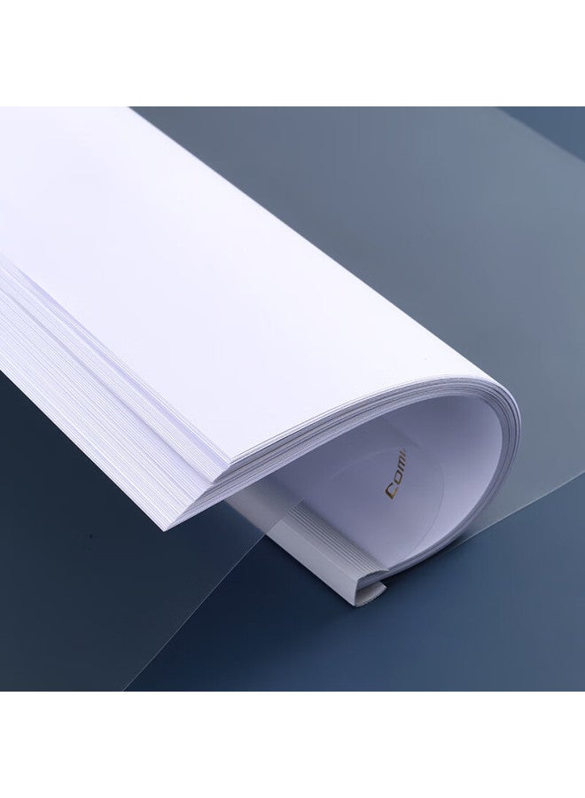 Comix 12-pack Transparent Strong Clip Bar Folders/a4 File Folders/report Folders, Office Stationery Ea10 - Image 3