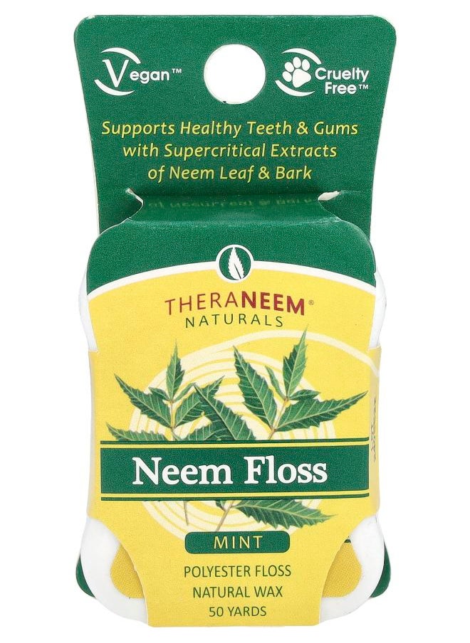 ORGANIX SOUTH TheraNeem® Naturals Neem Floss Mint 50 Yards 