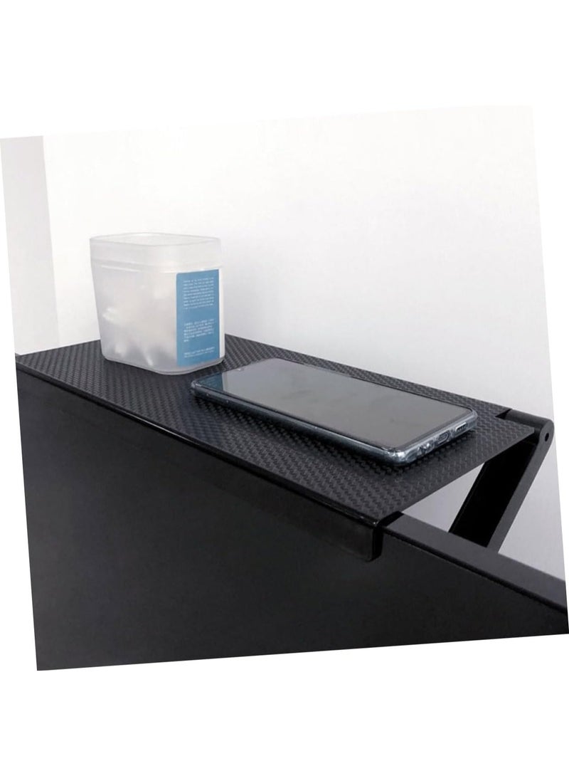 Adjustable Screen Top Shelf for TV and Monitor, Universal Router Holder and Receiver Stand, Space Saving Organizer for Media Box and Electronics - Image 2