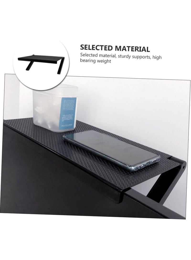 Adjustable Screen Top Shelf for TV and Monitor, Universal Router Holder and Receiver Stand, Space Saving Organizer for Media Box and Electronics - Image 5
