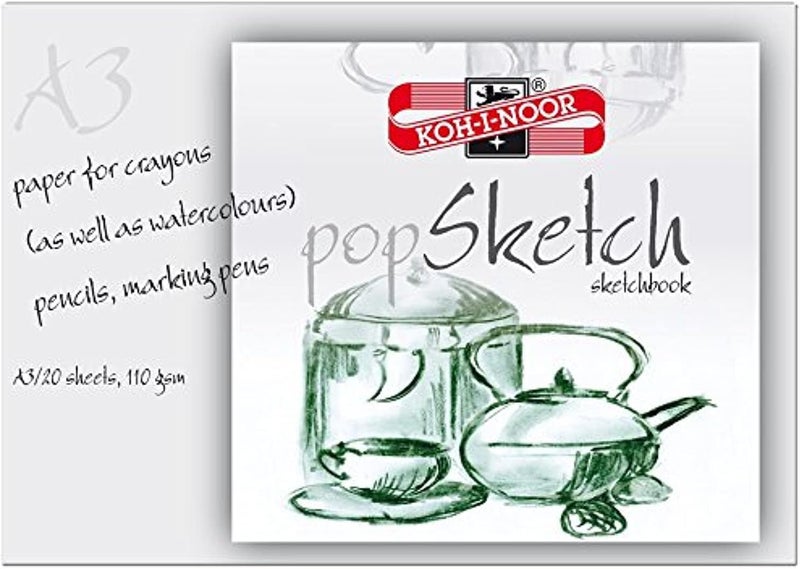 Koh-I-Noor papersheet Sketch A3, paper, White, 41 x 28 x 0.5 cm