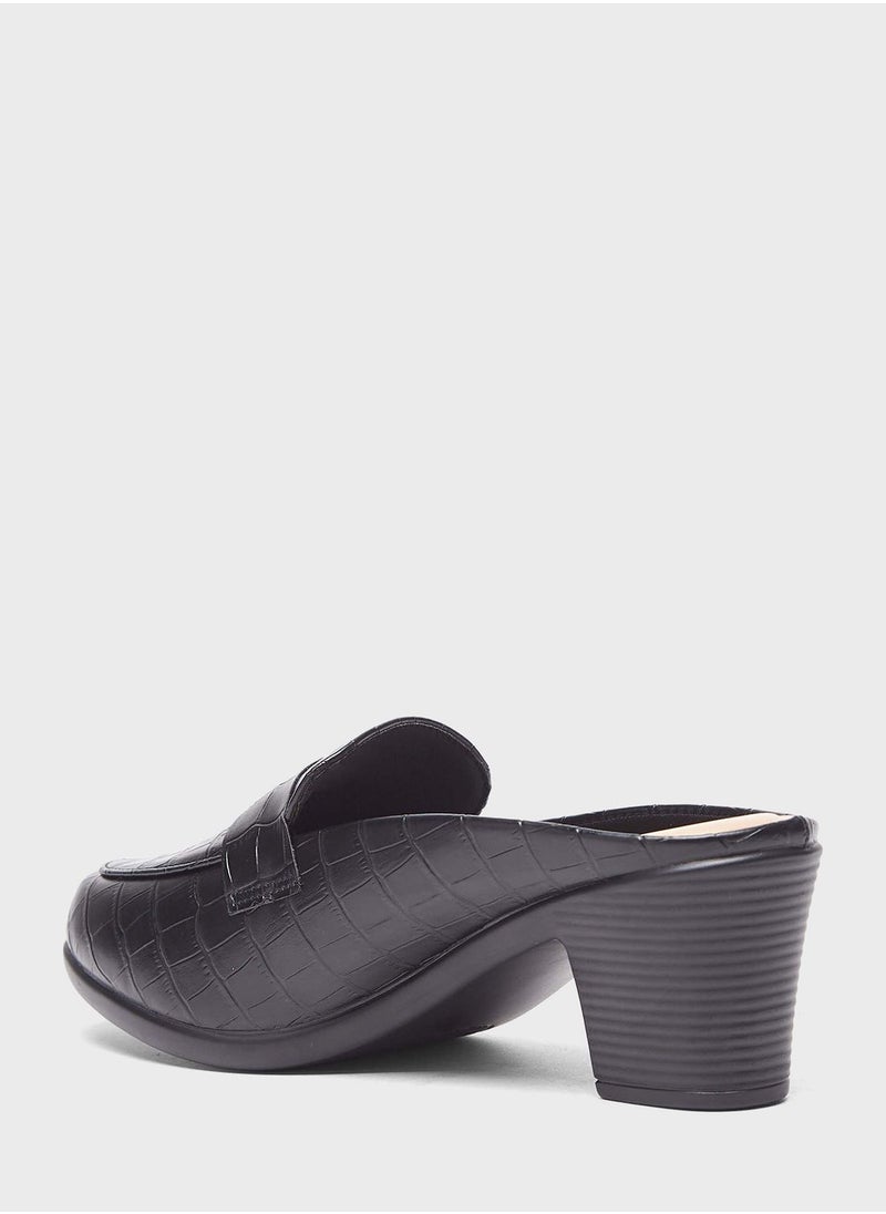 shoexpress - Backless Slip Ons - Image 1