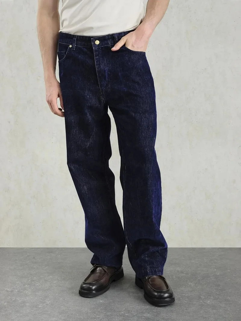 جيستو GIESTO Men's Cotton Knit Straight-Leg Pants