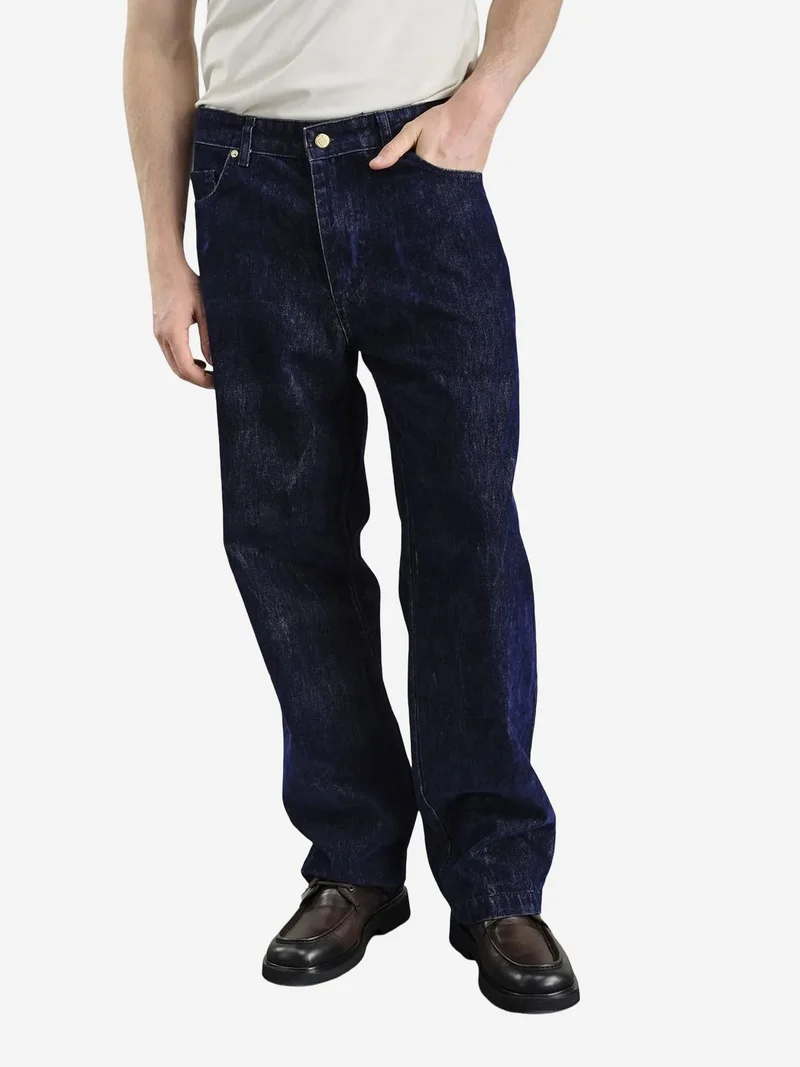 Giesto GIESTO Men's Cotton Knit Straight-Leg Pants
