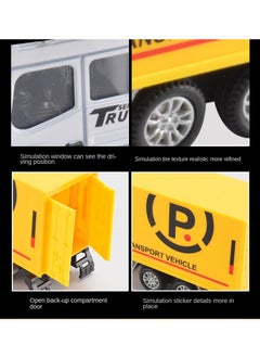 Y&D Super Power Express Delivery Truck Play Toys Vehicle For Kids Great Birthday Stuffers For Boys  - Image 3
