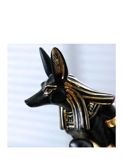 BLUE CORAL Blue Coral Resin Anubis Dog Wine Rack Figurines Bastet Bottle Holder Gamepad Mobile Phone Controller Holder Cat Statue Restaurant Cabinet Tabletop Decor Item  - Image 4