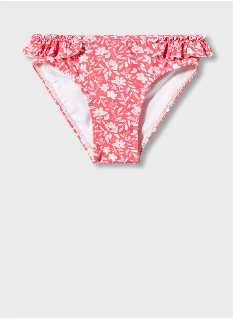 MANGO Kids Floral Print Bikini