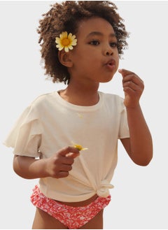 MANGO Kids Floral Print Bikini  - Image 4