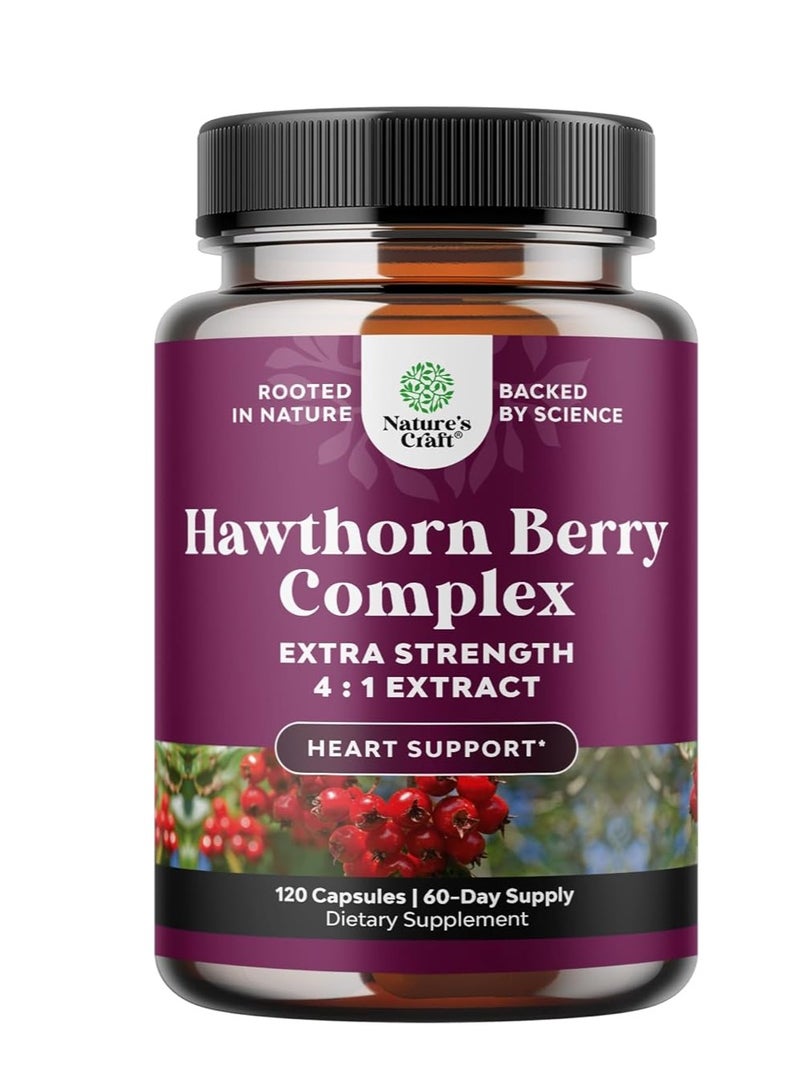 نايتشرز كرافت كبسولات توت الزعرور ذات القوة الإضافية - 1330 ملجم، 120 كبسولة، كمية كافية لمدة 60 يومًا