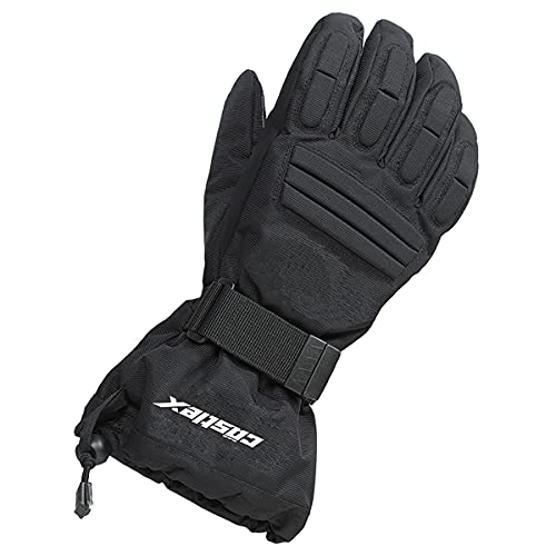Castle X Platform Mens Snowmobile Gloves - Black - MED - Image 1