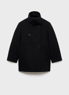 MANGO Double-Breasted Wool Coat  - Image 5