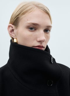 MANGO Double-Breasted Wool Coat  - Image 3