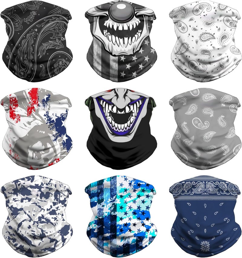 VCZUIUC All need matching options mens Color Balaclavas Non sticky surface - Image 1