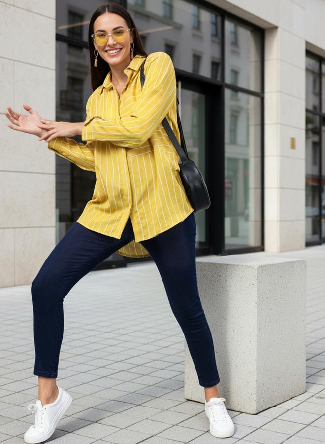 Freehand Navy Blue Skinny Fit Solid Jegging - Image 3