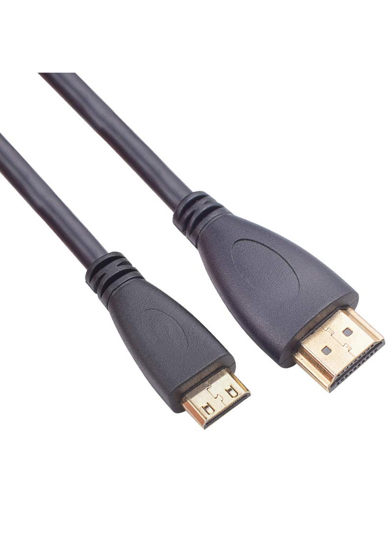 Alitutumao Alitutumao Camera to TV Monitor HDMI Cable Cord Canon Camera Mini HDMI to HDMI Cable Compatible with Canon PowerShot ELPH EOS Rebel DSLR SL1 SL2 T1i T2i T3 T3i T4i T5 T5i T6 T6i T6S T7 T7i and More  - Image 4