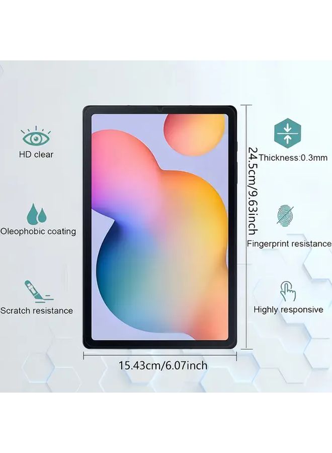 2Pcs Premium Tempered Glass Screen Protector For Galaxy Tab S5e 9H Hardness Anti Scratch Anti Fingerprint Bubble Free - Image 3