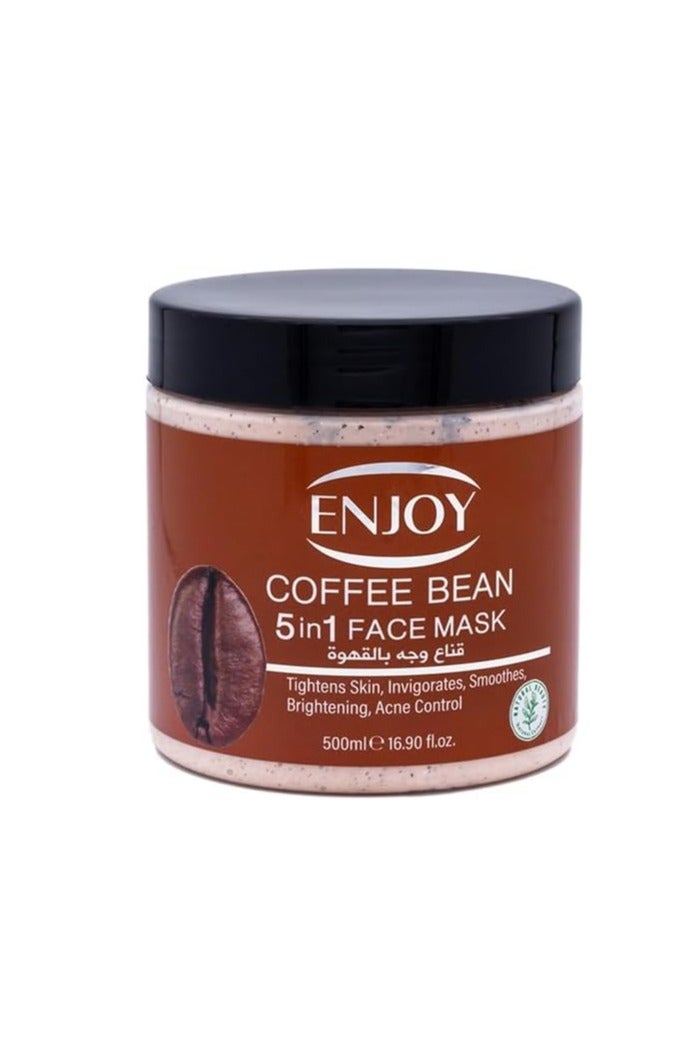 ENJOY COFFEE BEAN 5 IN 1 FACE MASK 500ML
