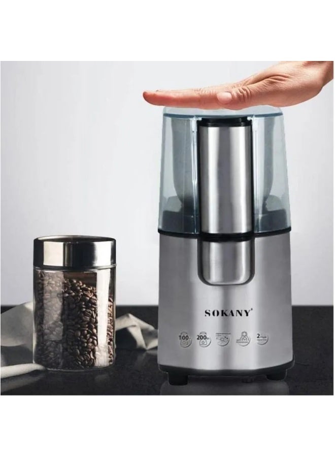 sokany SK-3020S Sokany Coffee Grinder 90g 200w - Image 3