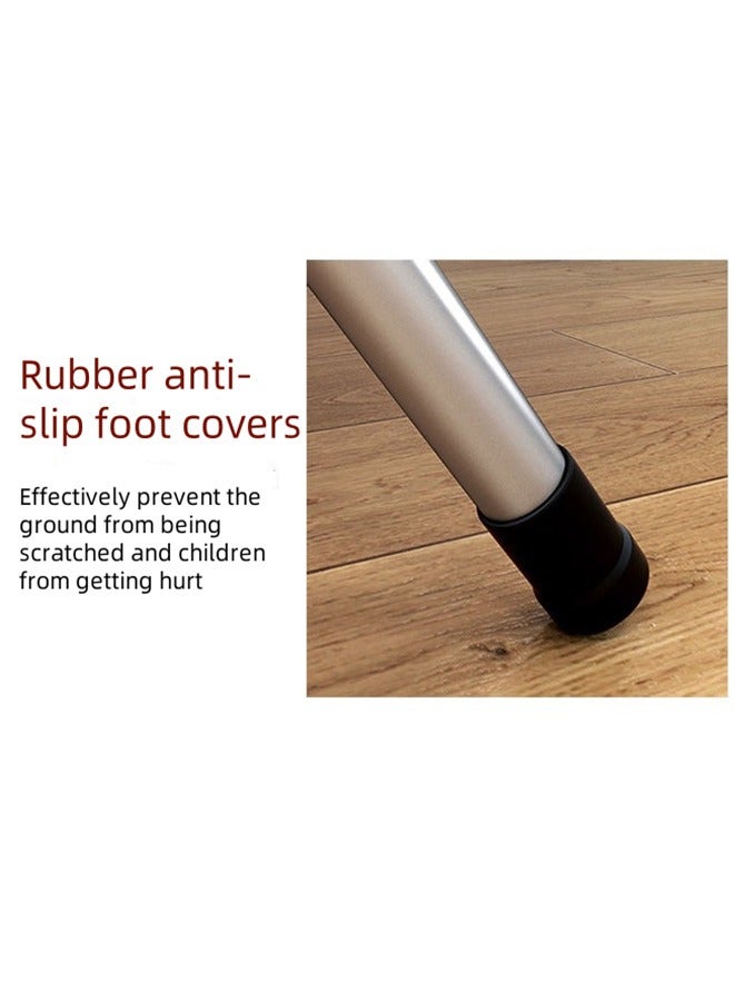 بيضاء حديثة وبسيطة النمط مربع الجدول, طاولة الطعام القابلة للطي, طاولة الطعام المطبخ الصغير, طاولة الطعام في الهواء الطلق نزهة, طاولة الطعام العائلية, 60cmx40cm - Image 4