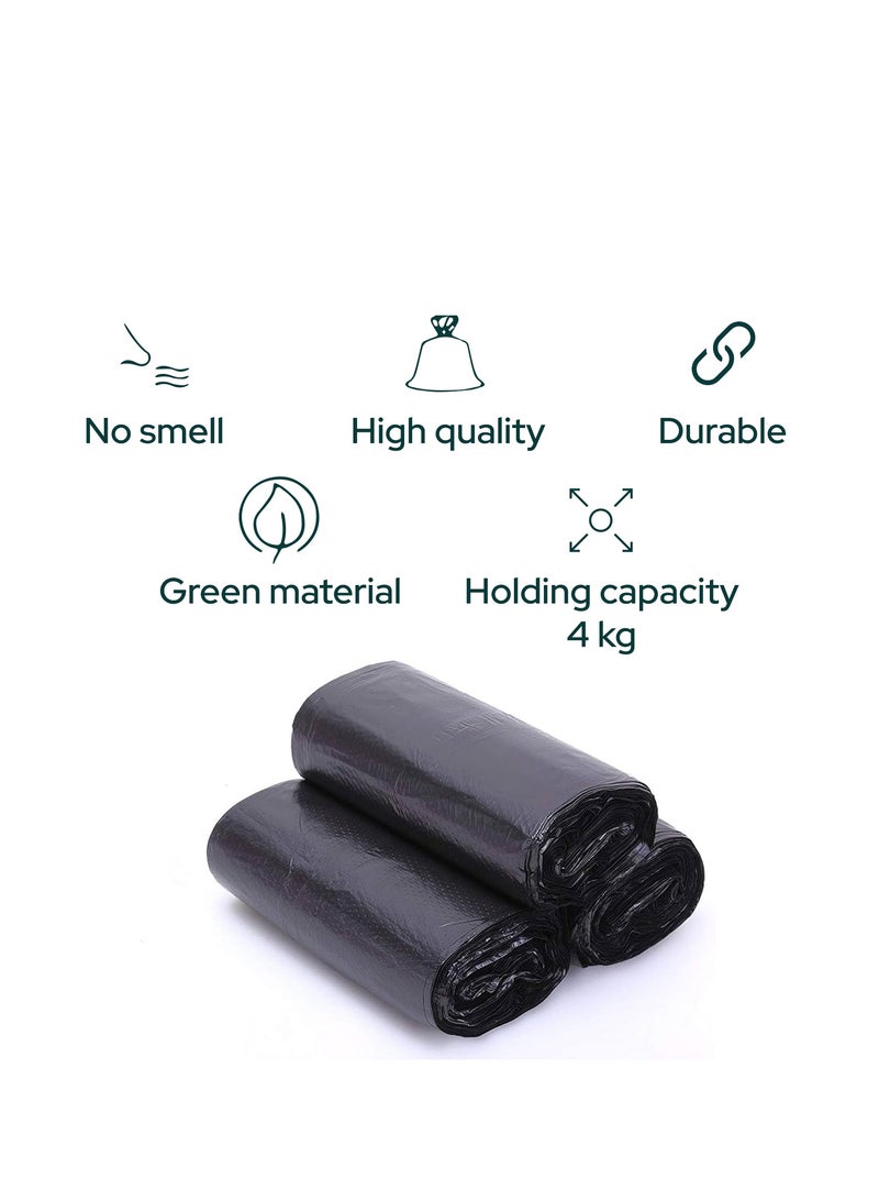 Nure, Bio-Degradable Purity In  Disposal Garbage Bag,67 Gallons ,10 Pcs, 105cmx125cm,Pack of 3 - Image 3