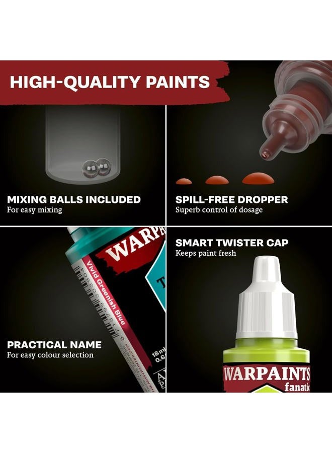 The Army Painter , Warpaints Flexible Triad PLUS+: Deep Green-Blues, 7 x 18 ml acrylic paints - Miniature quality hobby paint for Dungeons and Dragons (DnD) & Warhammer Miniatures - Image 5
