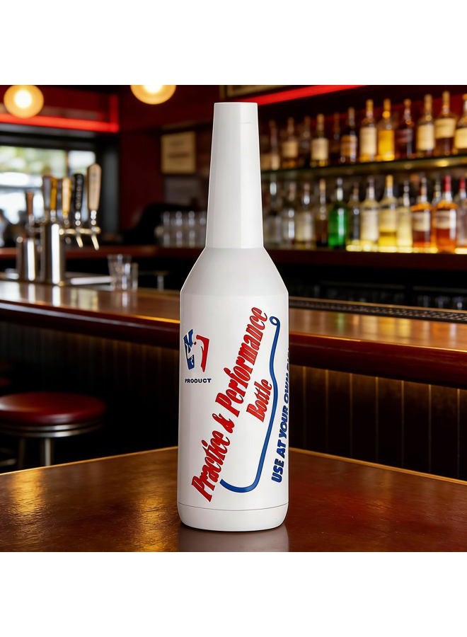 SuproBarware Flair Bottles Practice Set of 3 Bartender Practice Bottles 25oz/750ml Flair Bartending kit Performance Training Bar Liquor Bottles White Decorative Bottles for Bar Pub Wine Cocktail Shaker - Image 5