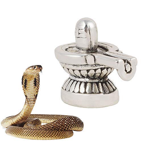 DHRUVS COLLECTION 999 Silver Lord Shivji - Mahakal Shivling for Pooja, Mandir Decor, Home Decor & Gifting Purpose - 4.5 Grams - Image 2