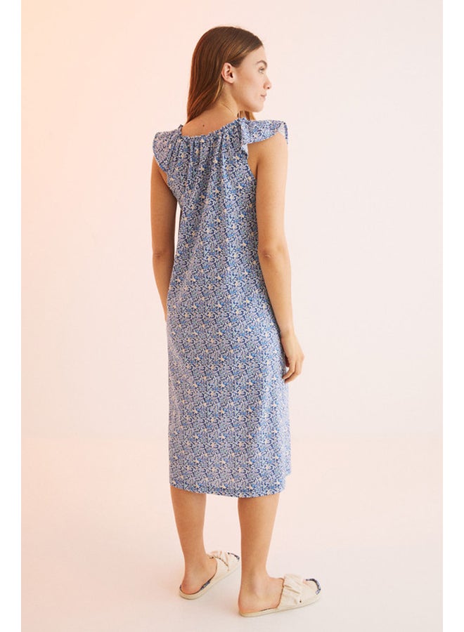 women'secret Nightgown with flounce sleeves  - Image 4