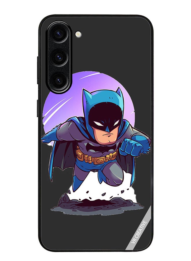 VR CREATIVE Protective Case Cover For Samsung Galaxy S23 Plus Superhero Batman Design Multicolour - Image 1