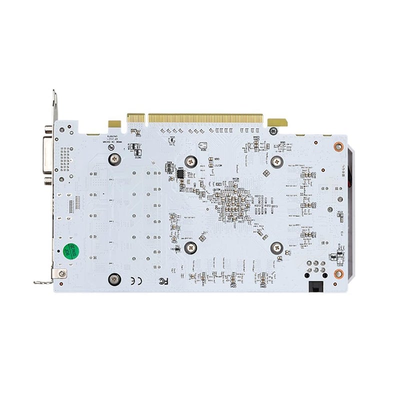 maxsun AMD Radeon RX 580 8GB 2048SP GDDR5 Computer Video Graphics Card GPU for PC Gaming 256-Bit DirectX 12 DVI, HDMI, DisplayPort Multi Monitors Extend (White) - Image 3